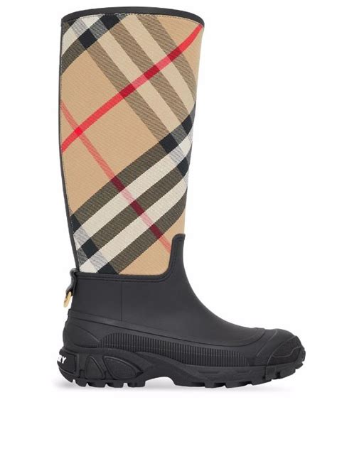 fake burberry print rain boots|burberry rain boots clearance.